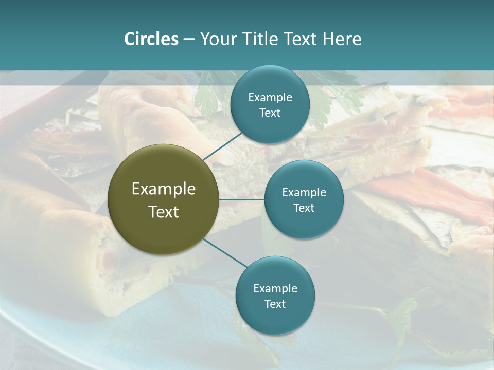 Slice Delicious Cheese PowerPoint Template