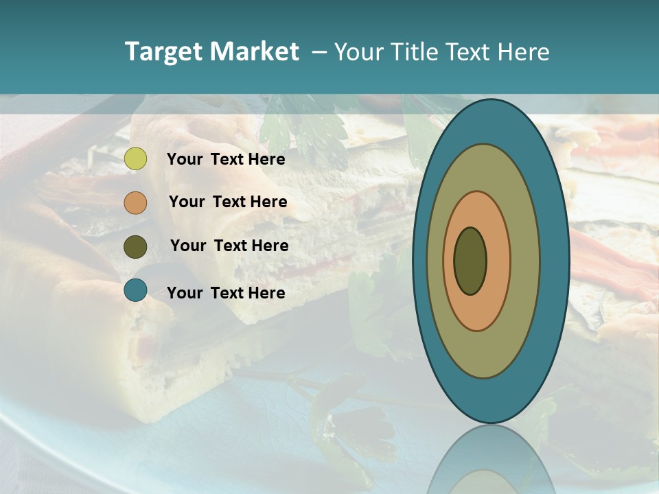 Slice Delicious Cheese PowerPoint Template