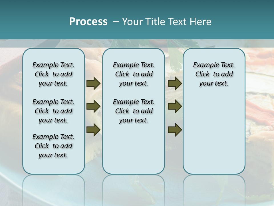Slice Delicious Cheese PowerPoint Template