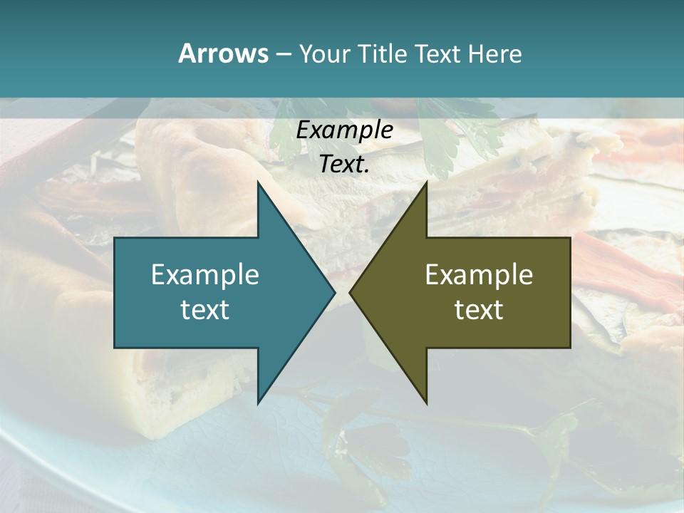 Slice Delicious Cheese PowerPoint Template