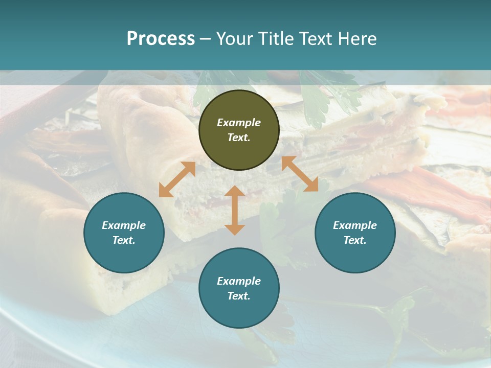 Slice Delicious Cheese PowerPoint Template