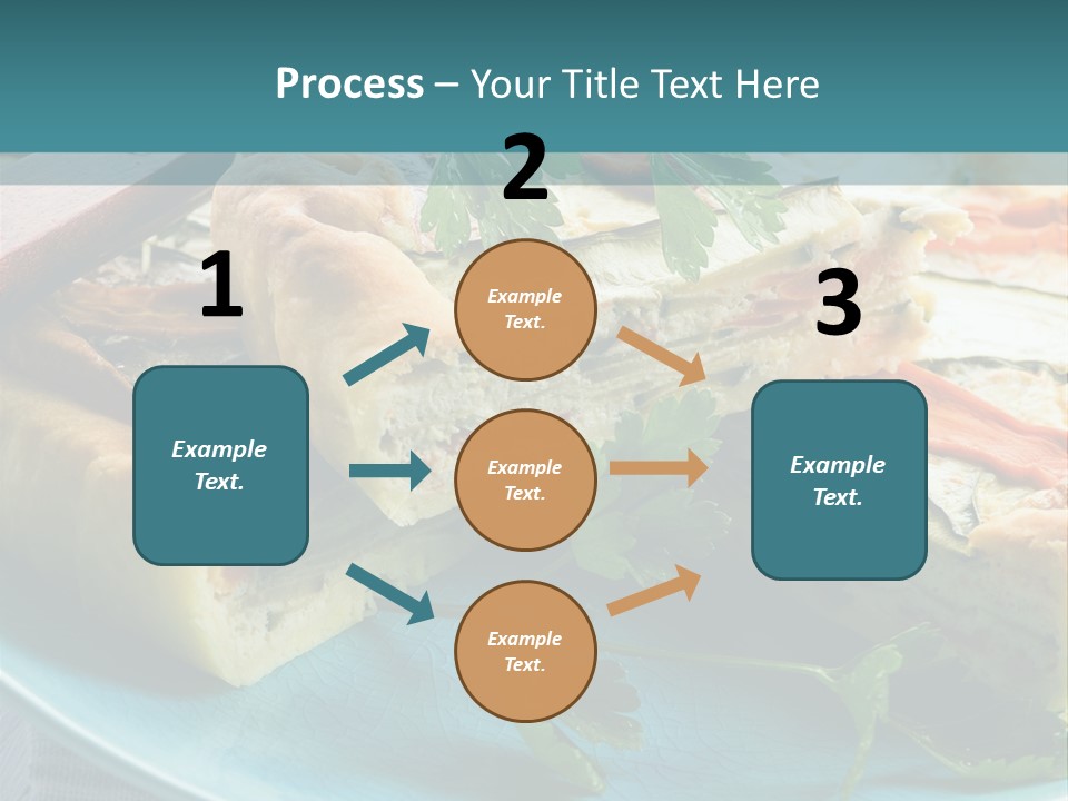 Slice Delicious Cheese PowerPoint Template