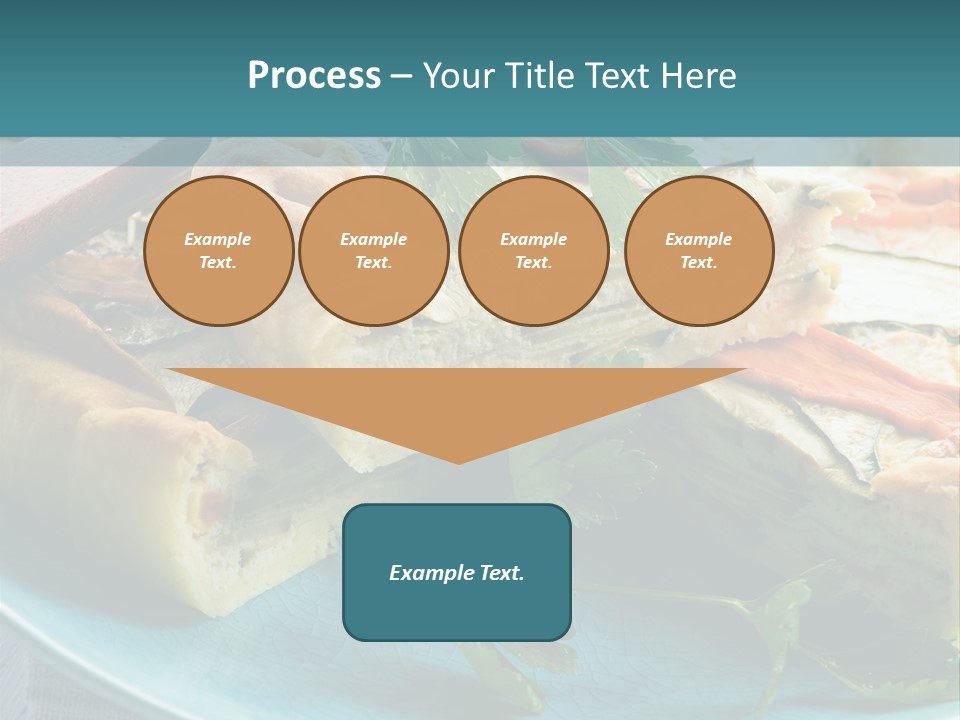 Slice Delicious Cheese PowerPoint Template