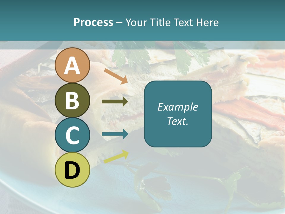 Slice Delicious Cheese PowerPoint Template