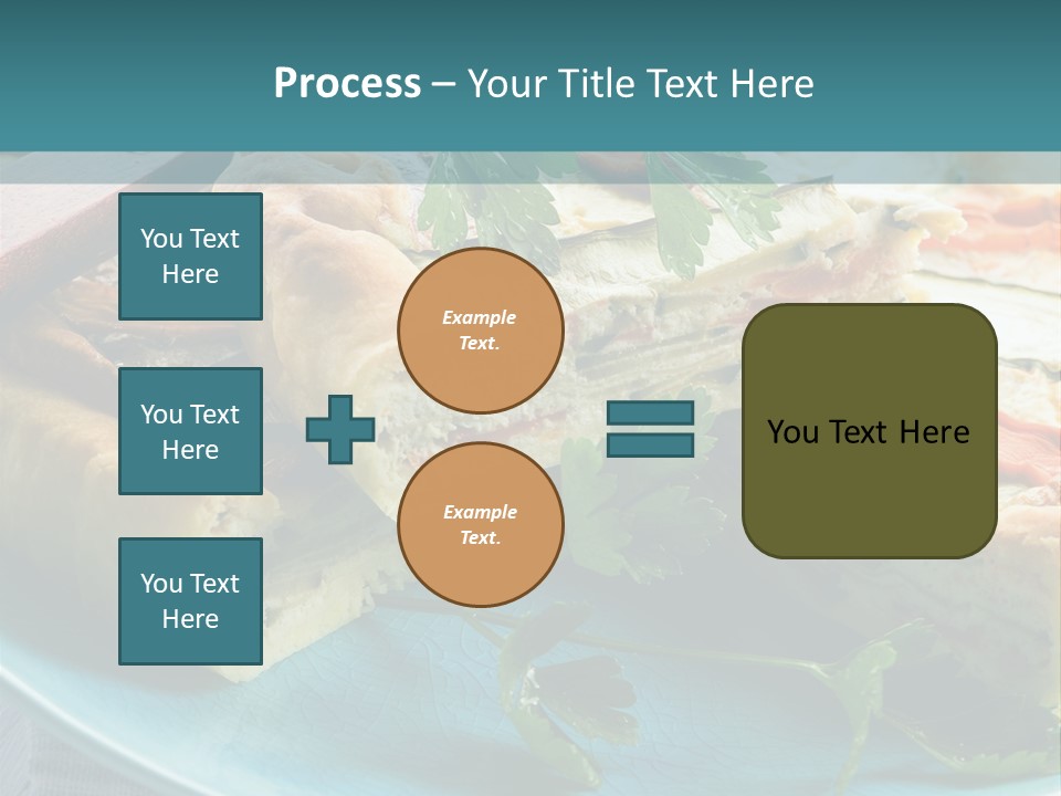 Slice Delicious Cheese PowerPoint Template