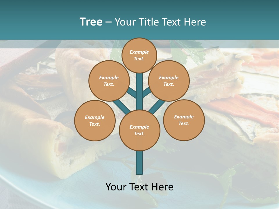 Slice Delicious Cheese PowerPoint Template