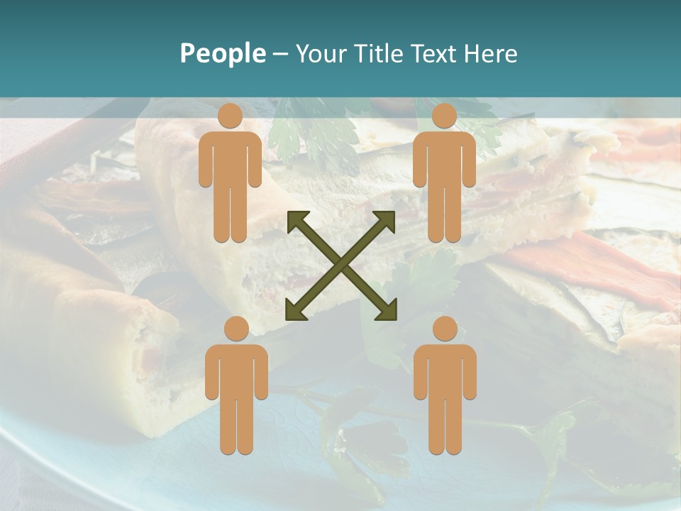 Slice Delicious Cheese PowerPoint Template