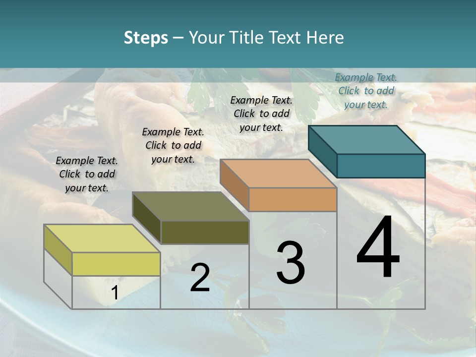 Slice Delicious Cheese PowerPoint Template
