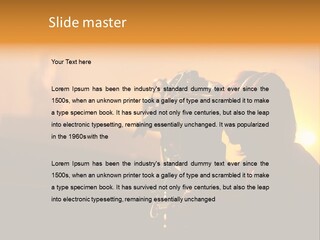 Instrument Male Concert PowerPoint Template