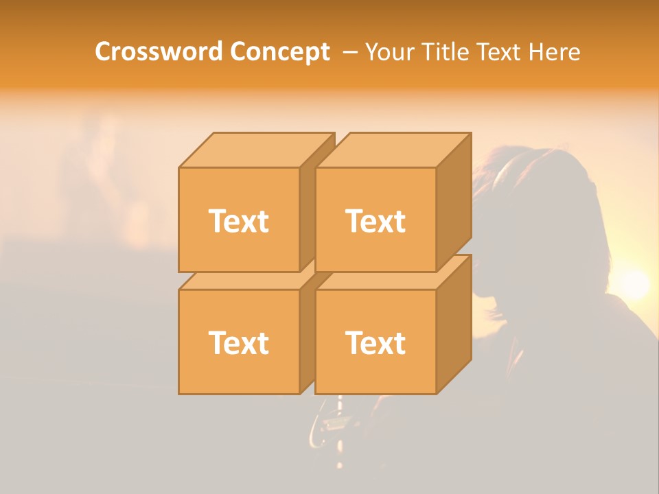 Instrument Male Concert PowerPoint Template