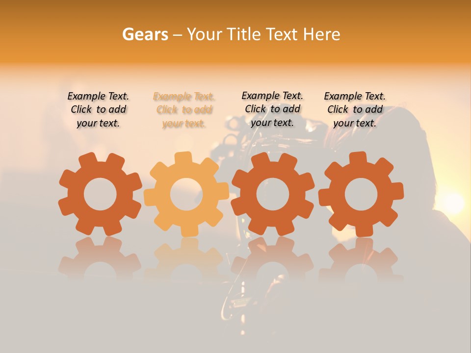 Instrument Male Concert PowerPoint Template