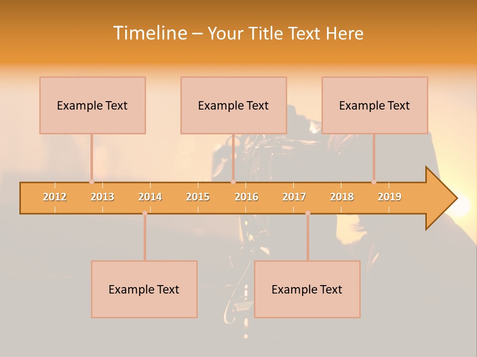Instrument Male Concert PowerPoint Template