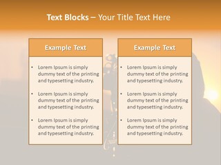 Instrument Male Concert PowerPoint Template