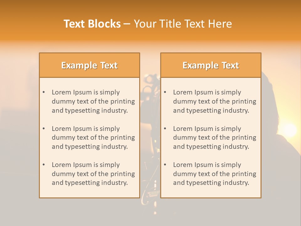 Instrument Male Concert PowerPoint Template