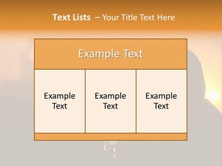 Instrument Male Concert PowerPoint Template
