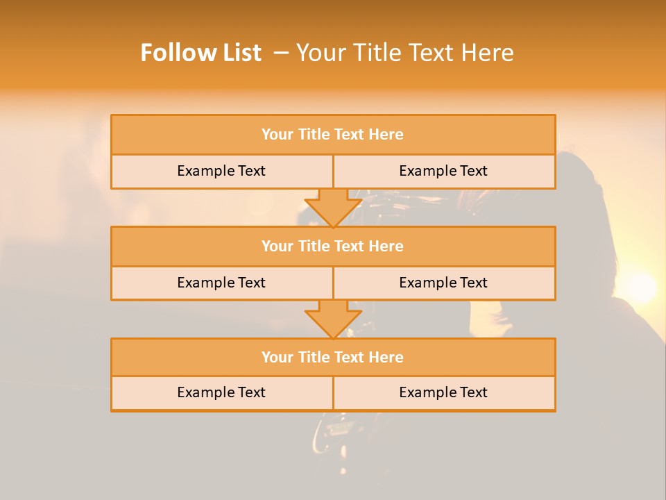 Instrument Male Concert PowerPoint Template