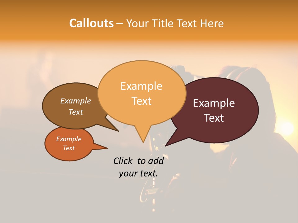 Instrument Male Concert PowerPoint Template