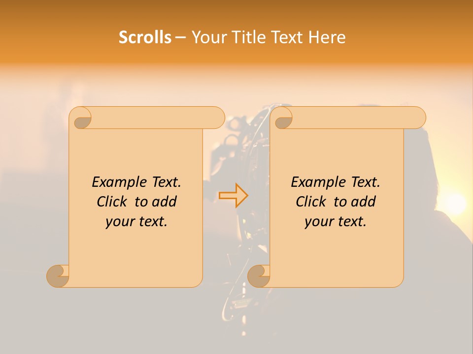 Instrument Male Concert PowerPoint Template