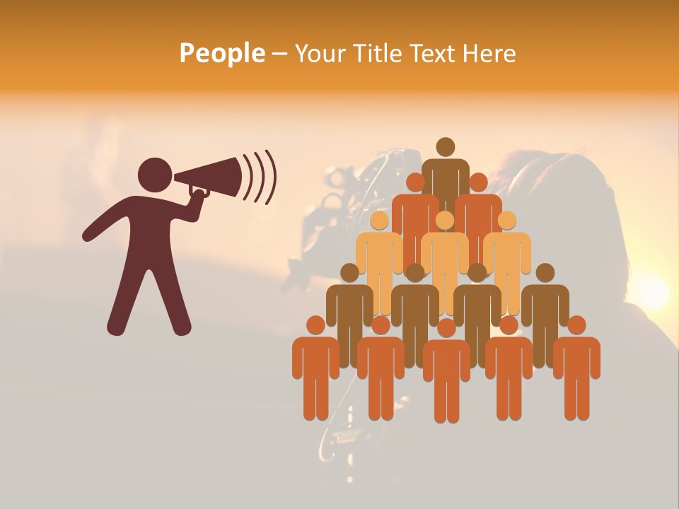 Instrument Male Concert PowerPoint Template