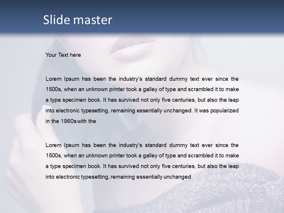 Lifestyle Girl Fun PowerPoint Template