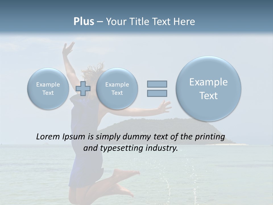 Lifestyle Girl Fun PowerPoint Template