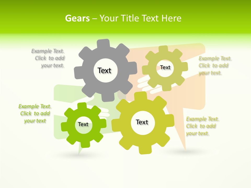Teamwork Business People PowerPoint Template