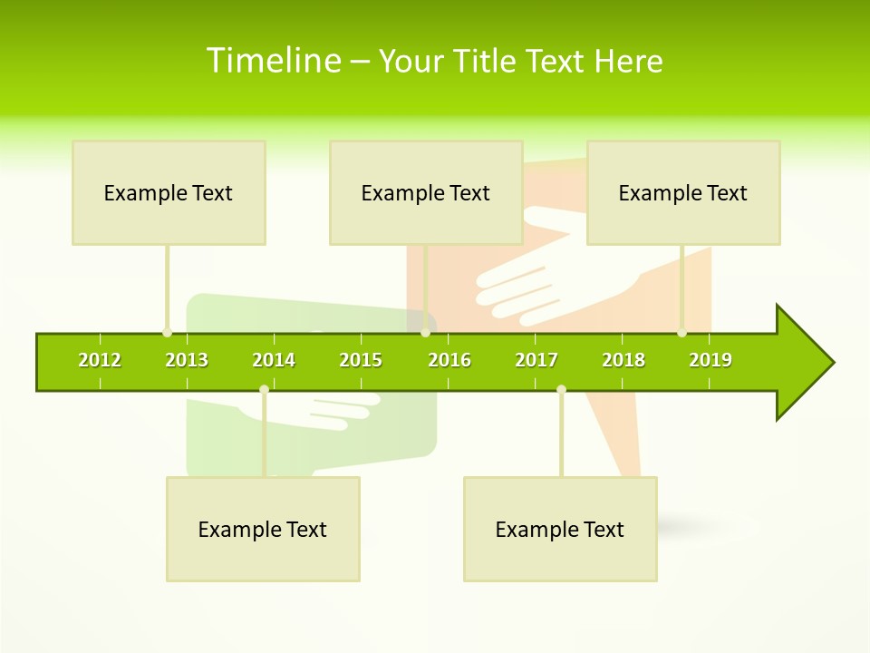 Teamwork Business People PowerPoint Template