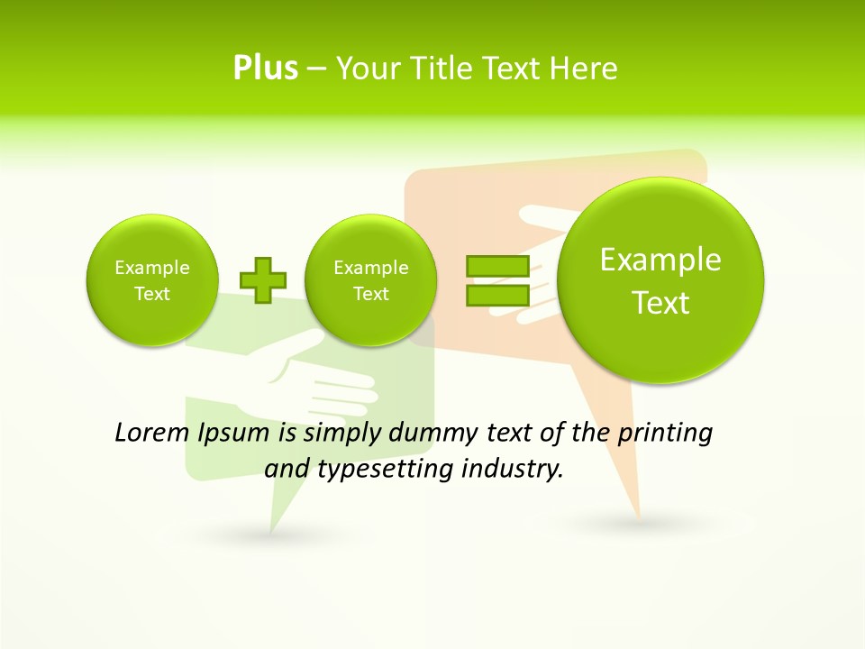 Teamwork Business People PowerPoint Template