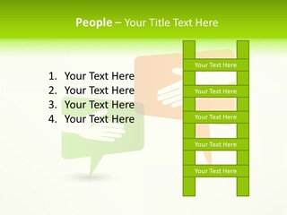 Teamwork Business People PowerPoint Template
