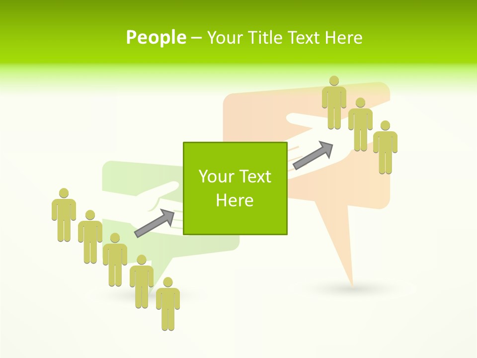 Teamwork Business People PowerPoint Template