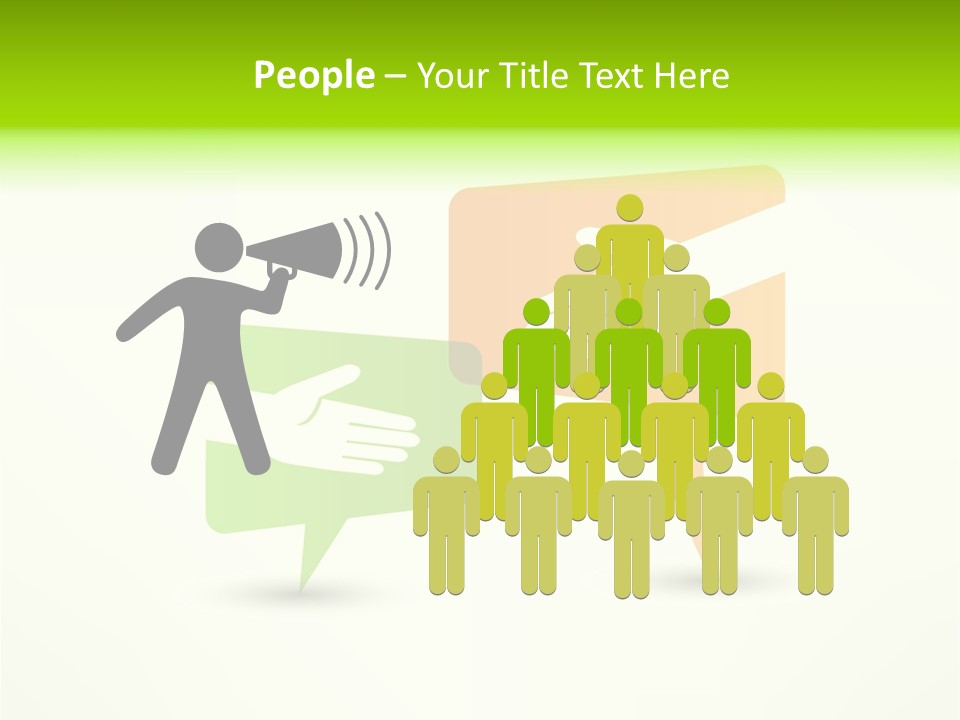 Teamwork Business People PowerPoint Template