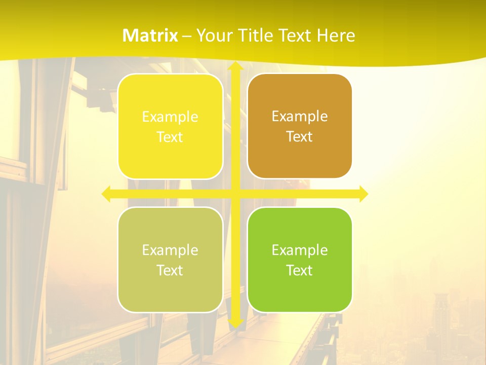 Futuristic Architecture View PowerPoint Template