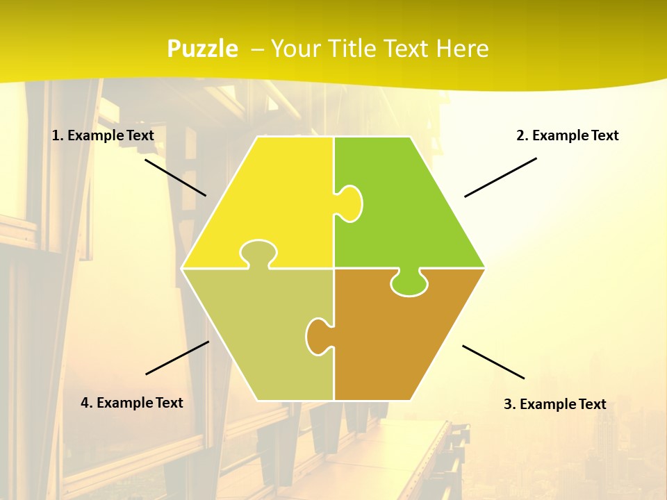 Futuristic Architecture View PowerPoint Template