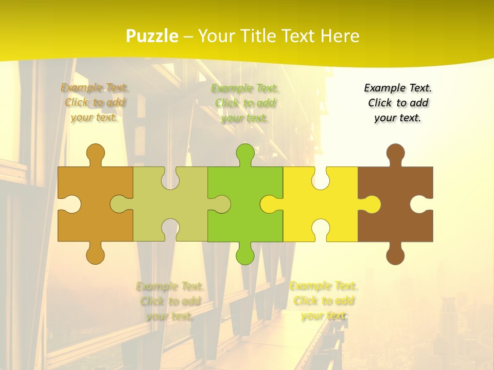 Futuristic Architecture View PowerPoint Template