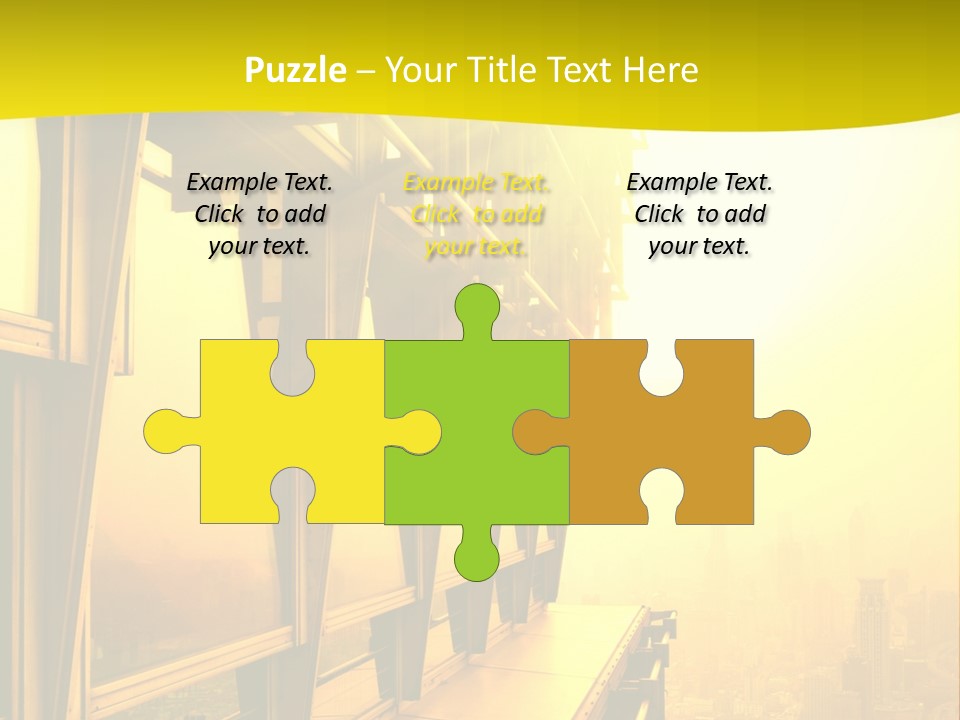 Futuristic Architecture View PowerPoint Template