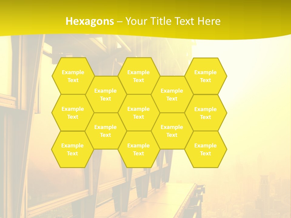 Futuristic Architecture View PowerPoint Template