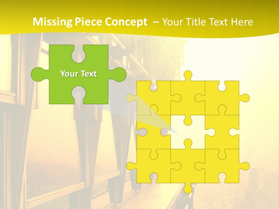 Futuristic Architecture View PowerPoint Template