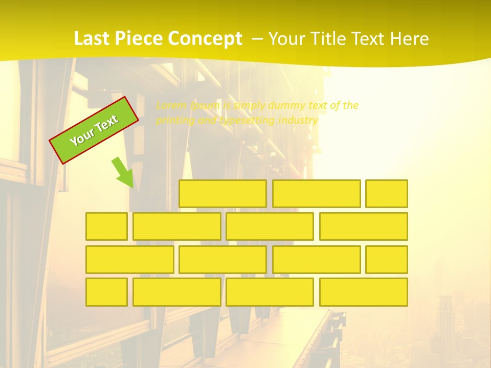 Futuristic Architecture View PowerPoint Template