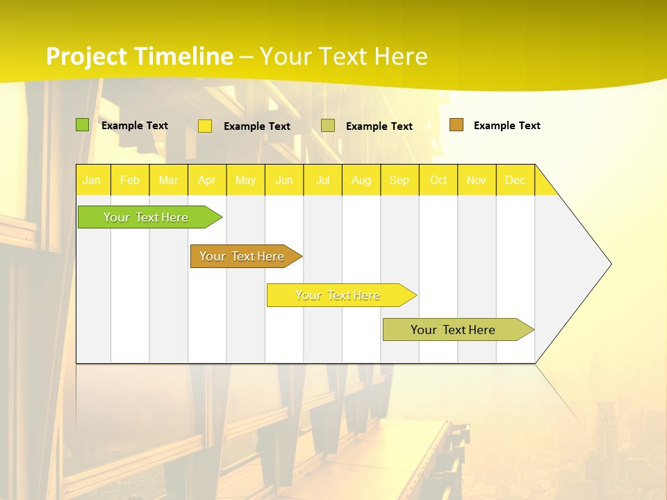 Futuristic Architecture View PowerPoint Template