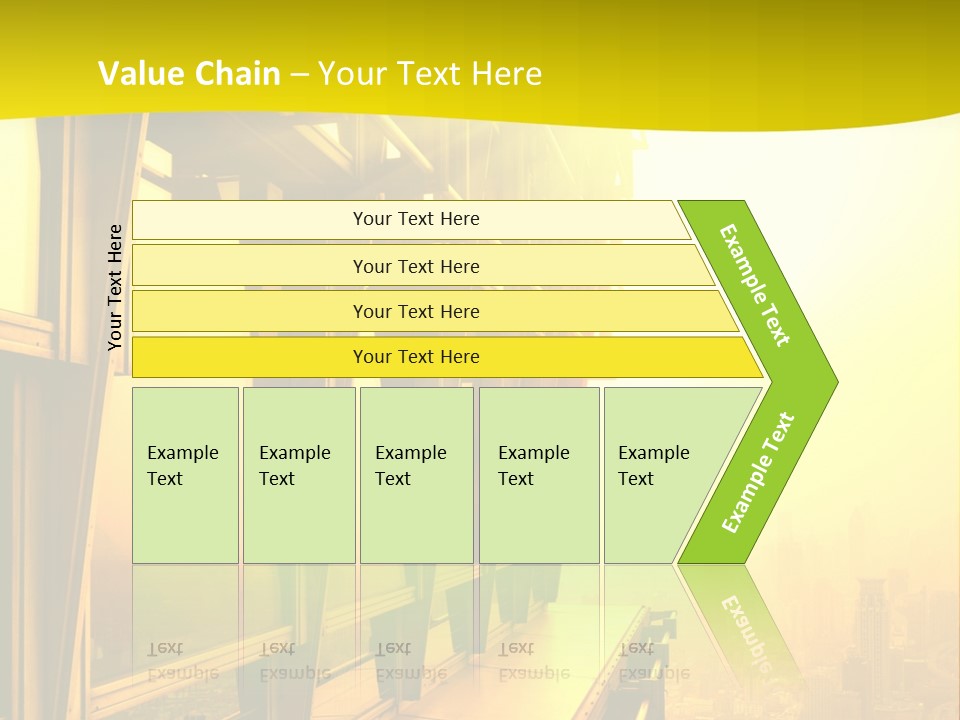 Futuristic Architecture View PowerPoint Template