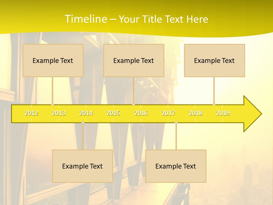 Futuristic Architecture View PowerPoint Template