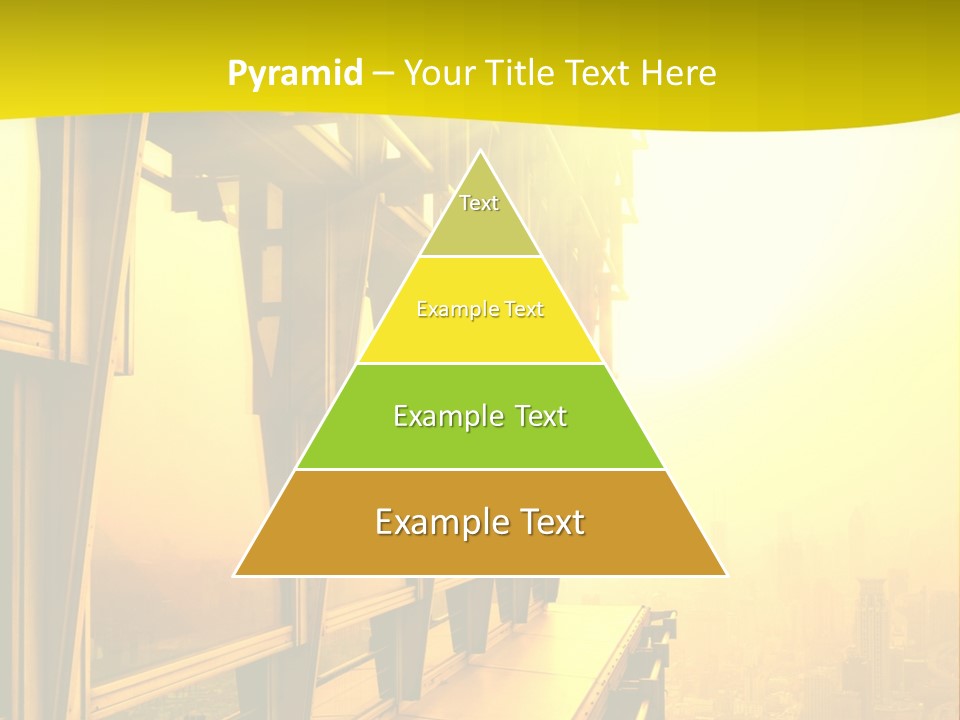 Futuristic Architecture View PowerPoint Template