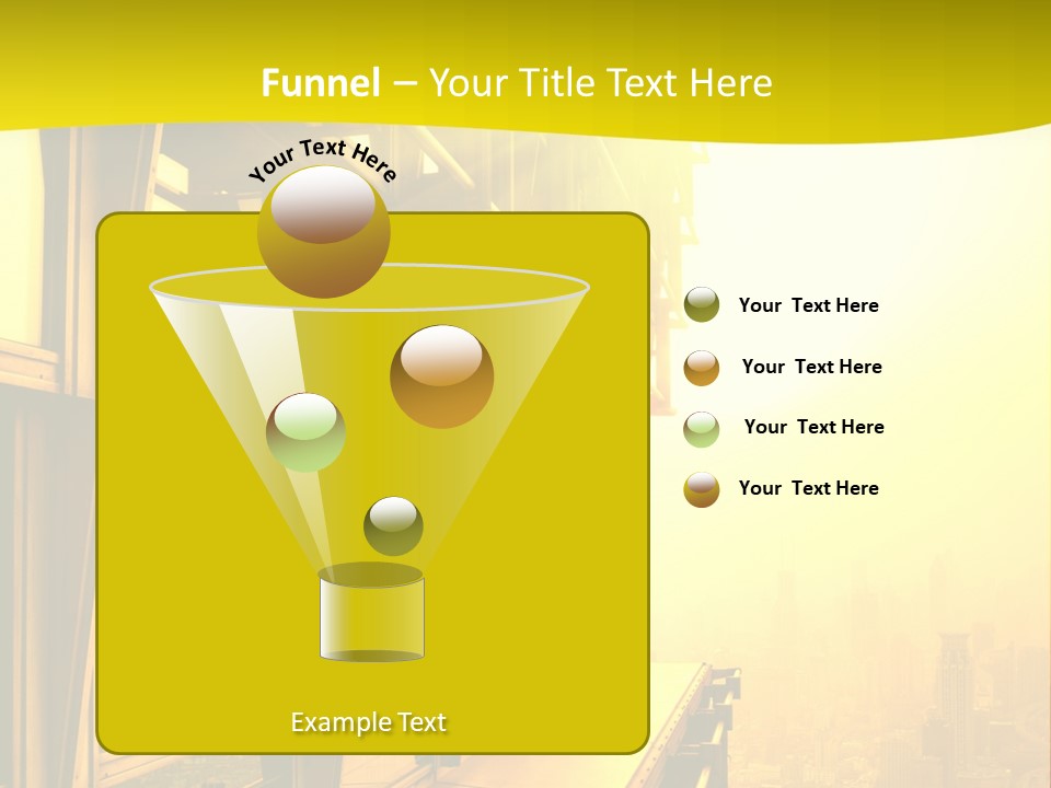 Futuristic Architecture View PowerPoint Template