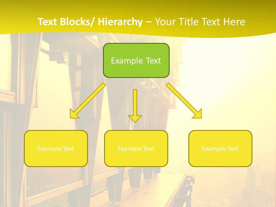 Futuristic Architecture View PowerPoint Template