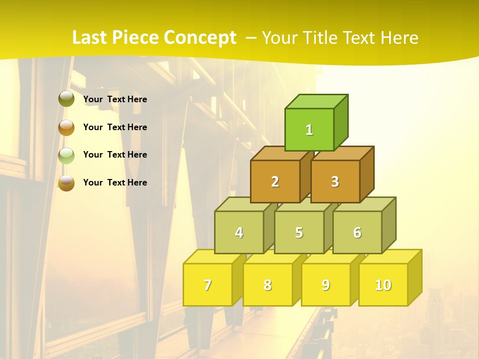 Futuristic Architecture View PowerPoint Template
