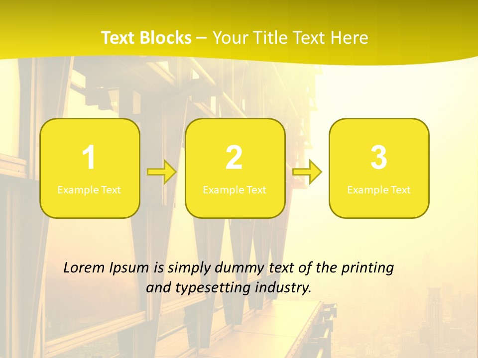 Futuristic Architecture View PowerPoint Template