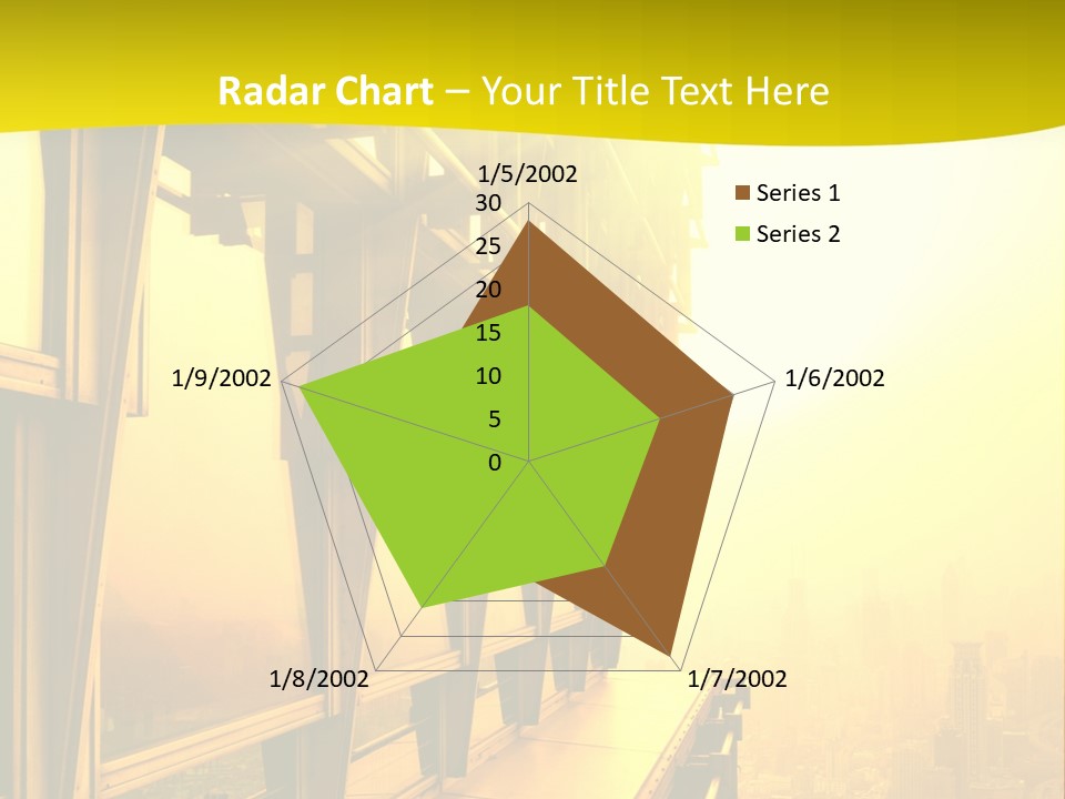 Futuristic Architecture View PowerPoint Template