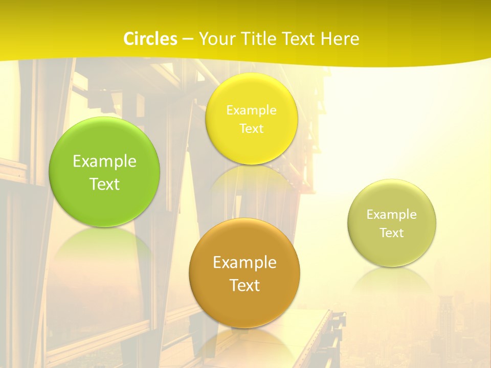 Futuristic Architecture View PowerPoint Template
