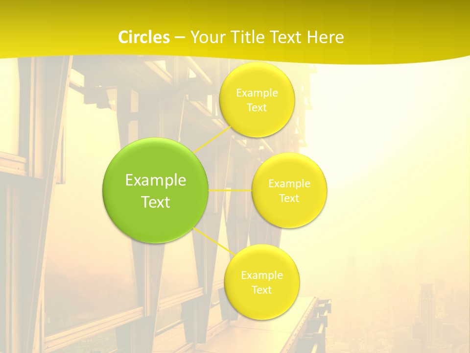 Futuristic Architecture View PowerPoint Template