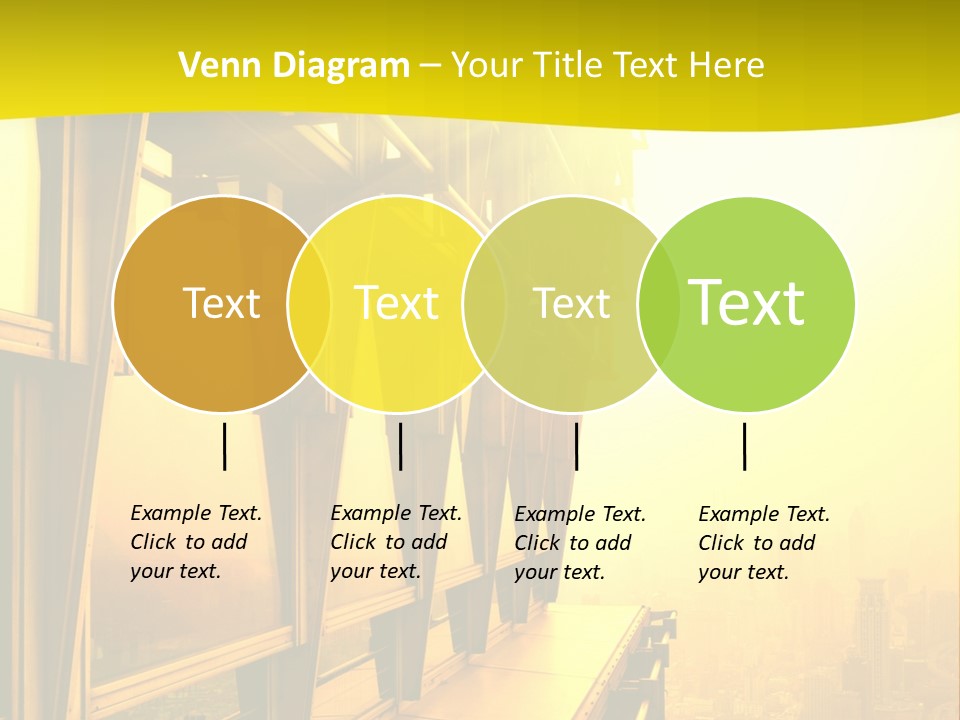 Futuristic Architecture View PowerPoint Template